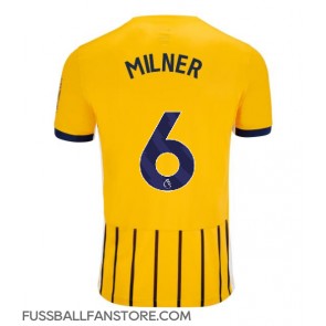 Brighton James Milner #6 Replik Auswärtstrikot 2024-25 Kurzarm